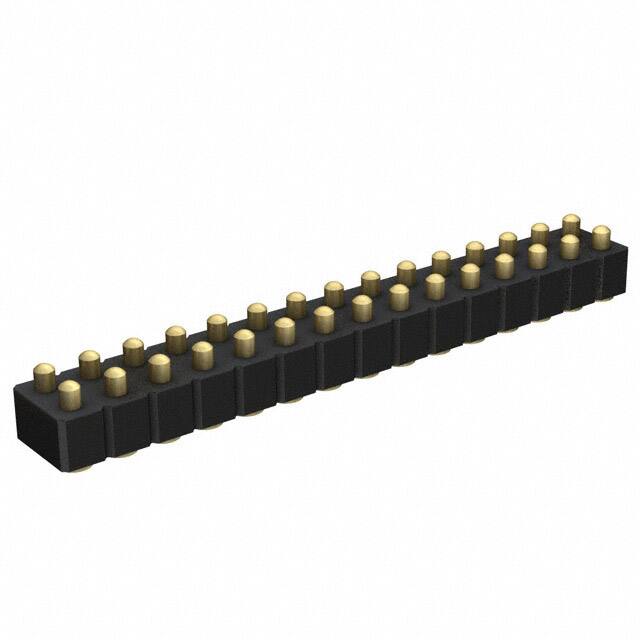 813-22-030-30-001101 CONN SPRING PISTON 30POS SMD