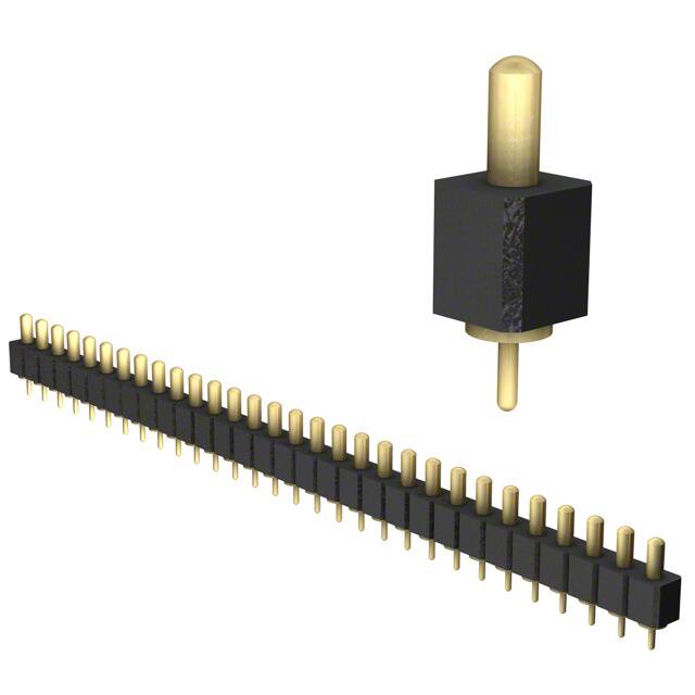 821-22-030-10-004101 CONN SPRING PISTON 30POS PCB