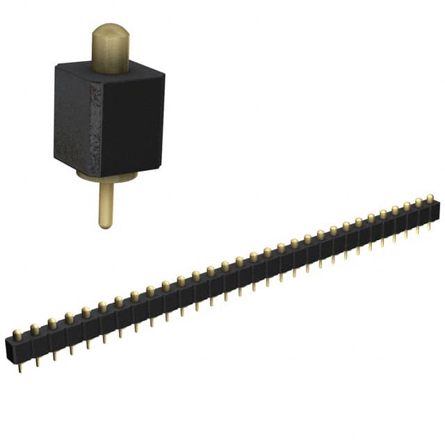 821-22-030-10-001101 CONN SPRING PISTON 30POS PCB