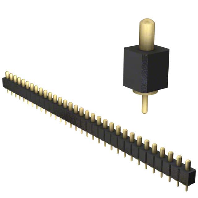 821-22-032-10-003101 CONN SPRING PISTON 32POS PCB