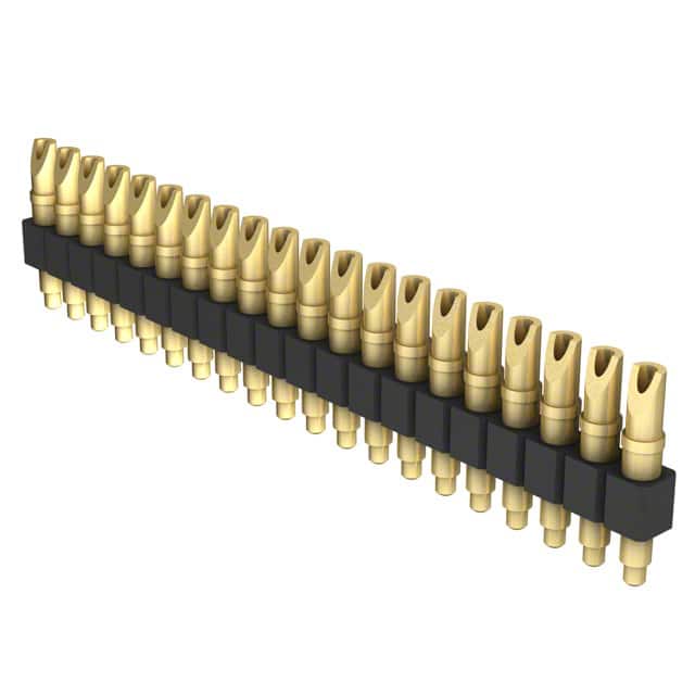 824-22-020-00-001000 CONN SPRING PISTON 20POS SLD PCB