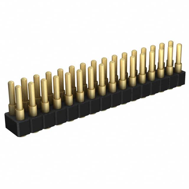 814-22-032-30-001101 CONN SPRING PISTON 32POS SMD