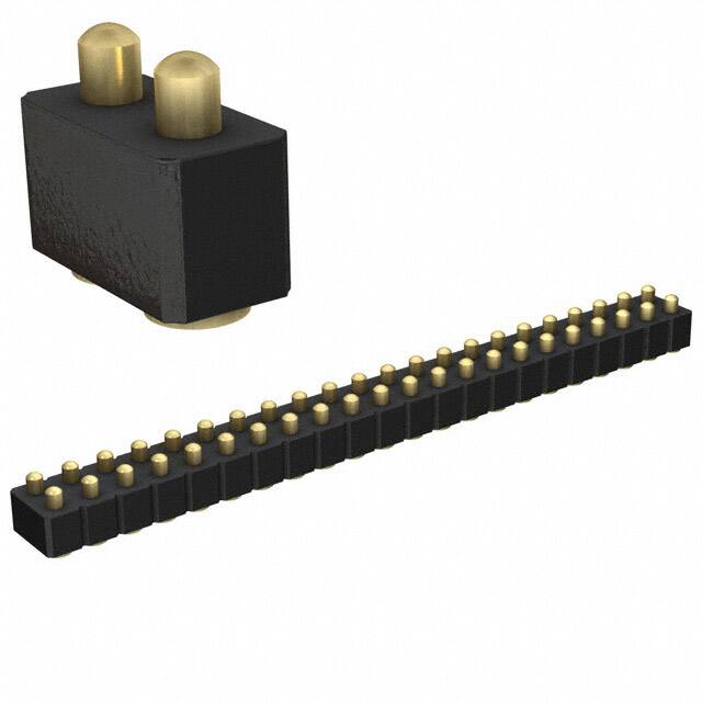 813-22-044-30-001101 CONN SPRING PISTON 44POS SMD