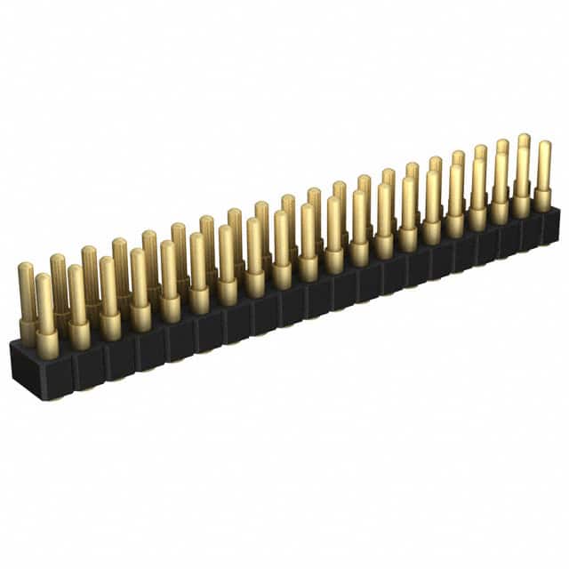 814-22-040-30-001101 CONN SPRING PISTON 40POS SMD