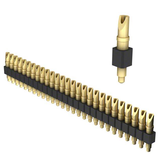 824-22-027-00-001000 CONN SPRING PISTON 27POS SLD PCB