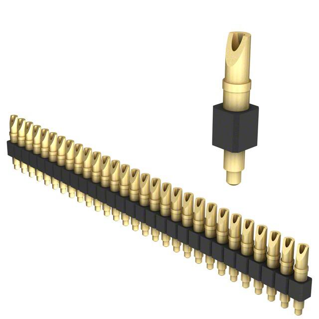 824-22-029-00-001000 CONN SPRING PISTON 29POS SLD PCB