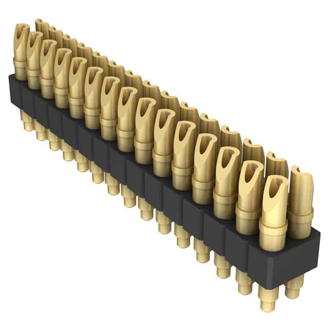 826-22-030-00-001000 CONN SPRING PISTON 30POS SLD PCB