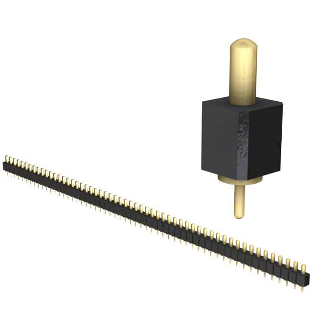 821-22-055-10-004101 CONN SPRING PISTON 55POS PCB
