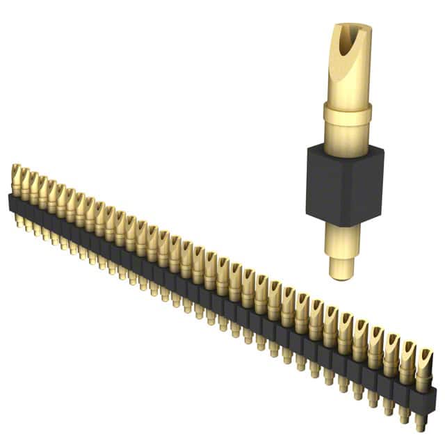 824-22-035-00-001000 CONN SPRING PISTON 35POS SLD PCB