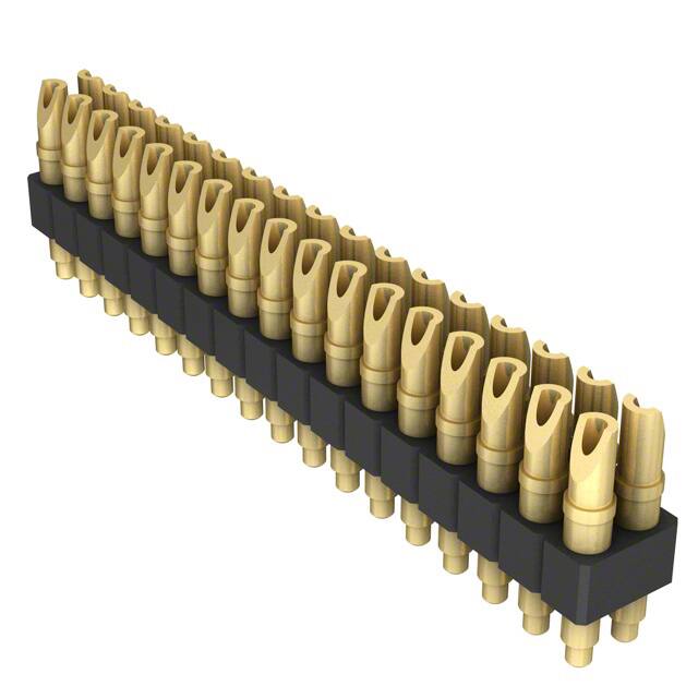 826-22-034-00-001000 CONN SPRING PISTON 34POS SLD PCB