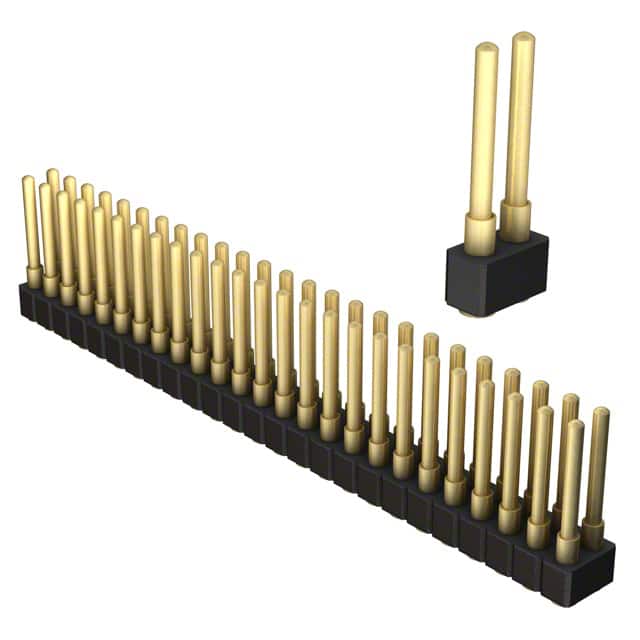 814-22-050-30-009101 CONN SPRING PISTON 50POS SMD