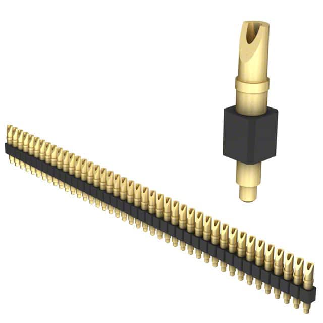 824-22-042-00-001000 CONN SPRING PISTON 42POS SLD PCB