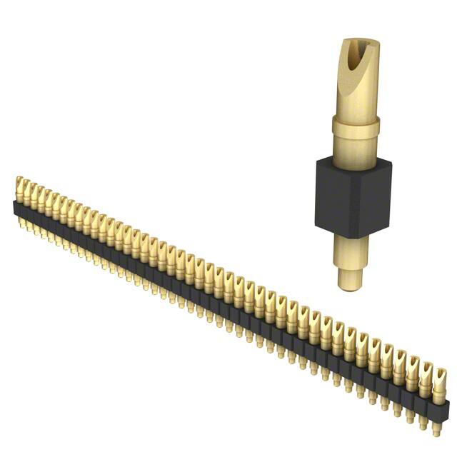 824-22-044-00-001000 CONN SPRING PISTON 44POS SLD PCB