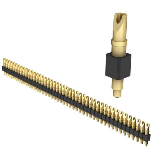 824-22-045-00-001000 CONN SPRING PISTON 45POS SLD PCB