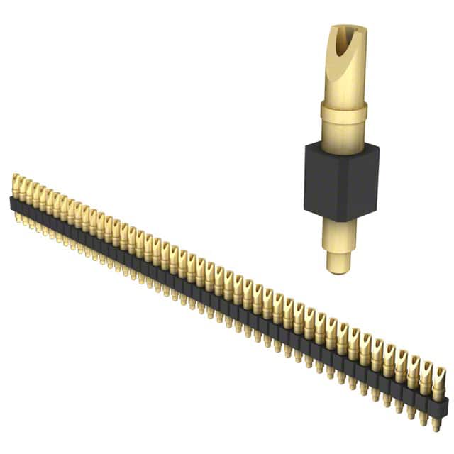 824-22-047-00-001000 CONN SPRING PISTON 47POS SLD PCB