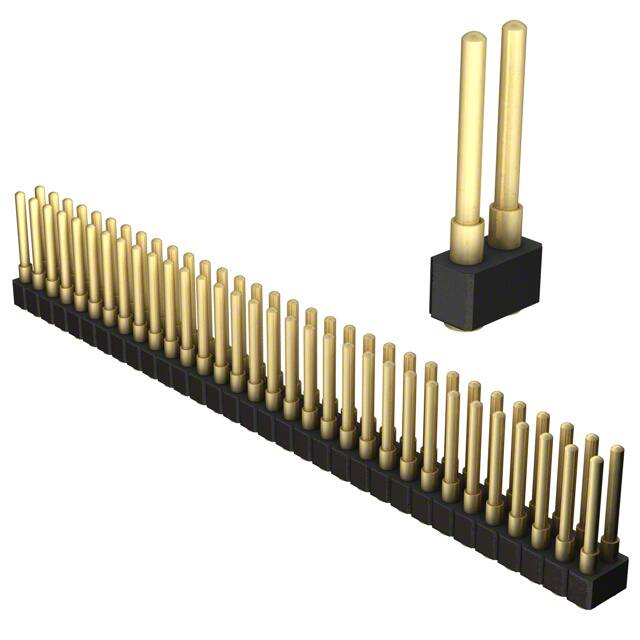 814-22-064-30-009101 CONN SPRING PISTON 64POS SMD