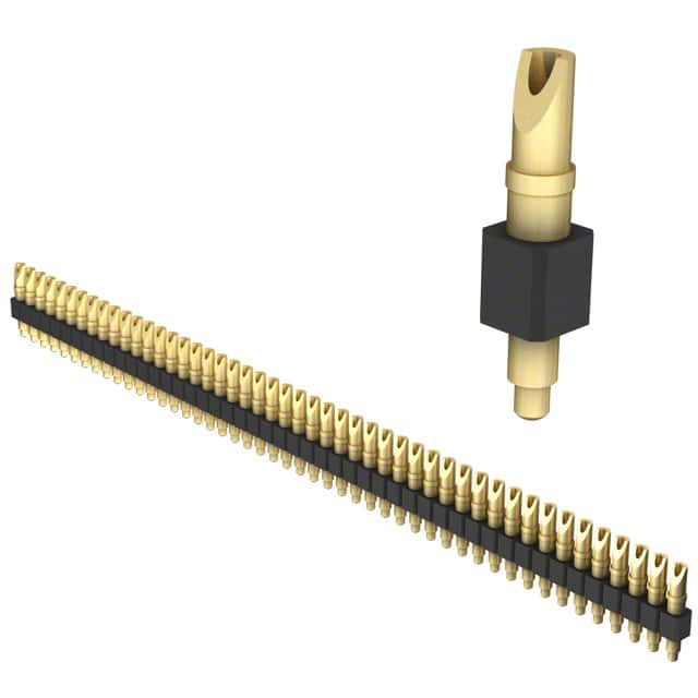 824-22-048-00-001000 CONN SPRING PISTON 48POS SLD PCB
