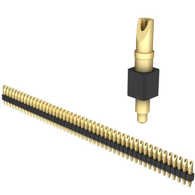 824-22-049-00-001000 CONN SPRING PISTON 49POS SLD PCB
