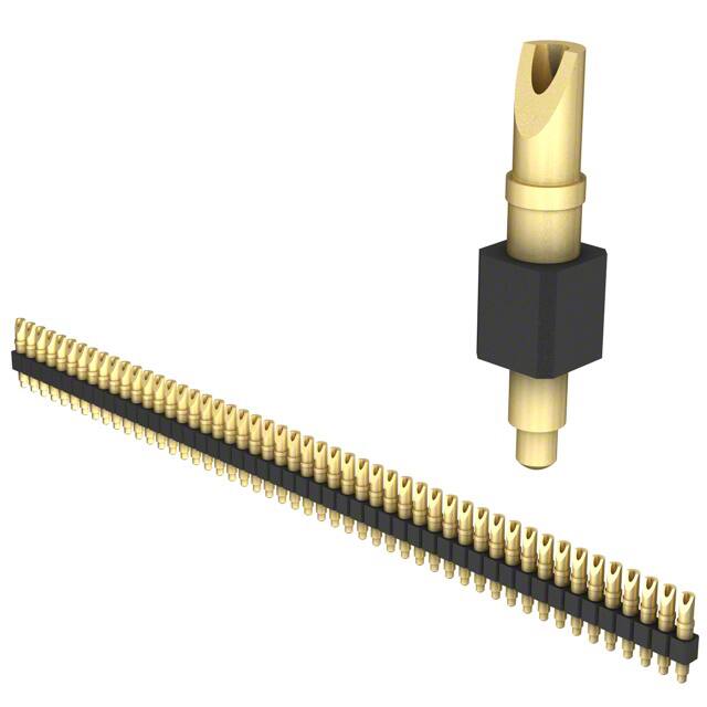 824-22-050-00-001000 CONN SPRING PISTON 50POS SLD PCB
