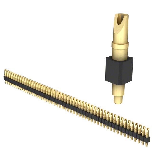 824-22-051-00-001000 CONN SPRING PISTON 51POS SLD PCB