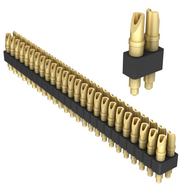 826-22-050-00-001000 CONN SPRING PISTON 50POS SLD PCB
