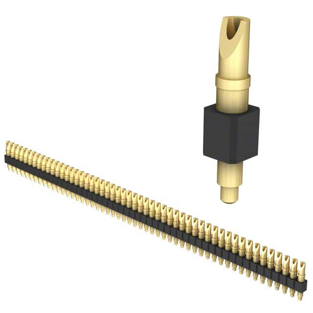 824-22-052-00-001000 CONN SPRING PISTON 52POS SLD PCB
