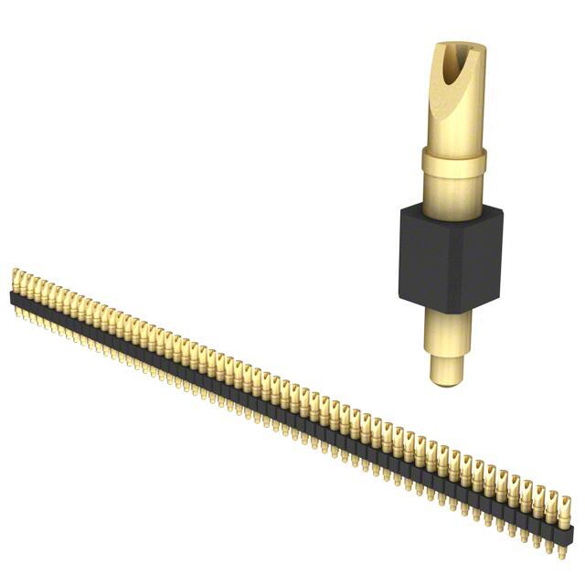 824-22-059-00-001000 CONN SPRING PISTON 59POS SLD PCB