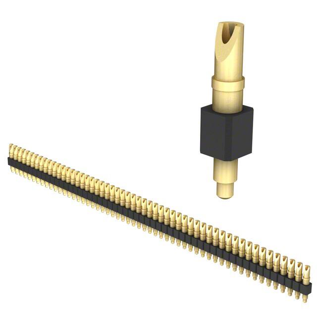 824-22-055-00-001000 CONN SPRING PISTON 55POS SLD PCB