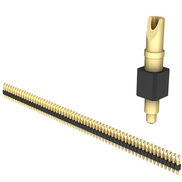 824-22-060-00-001000 CONN SPRING PISTON 60POS SLD PCB