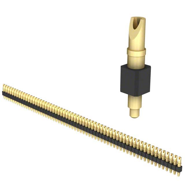 824-22-061-00-001000 CONN SPRING PISTON 61POS SLD PCB