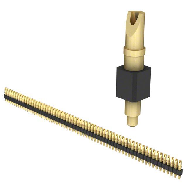 824-22-062-00-001000 CONN SPRING PISTON 62POS SLD PCB