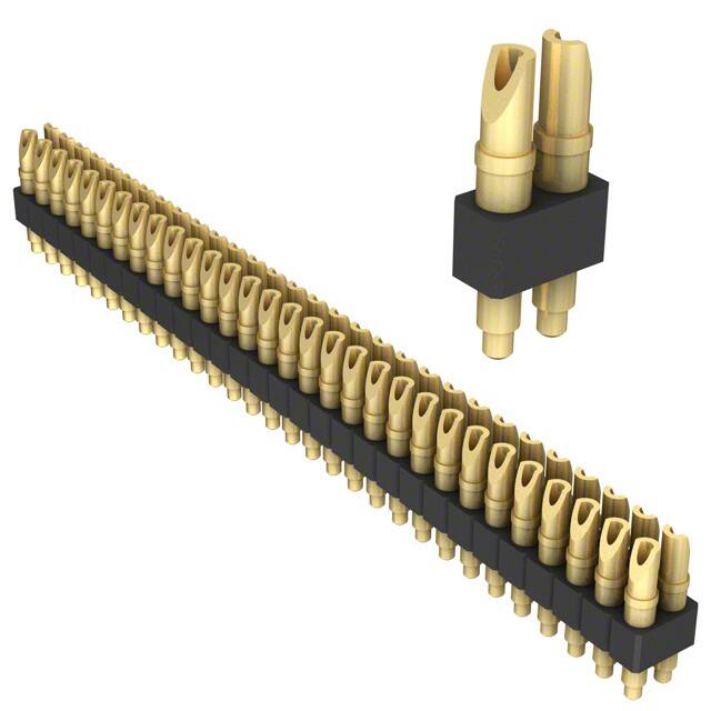 826-22-060-00-001000 CONN SPRING PISTON 60POS SLD PCB
