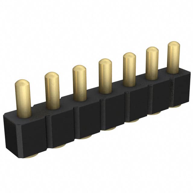 811-22-007-30-004101 CONN SPRING PISTON 7POS SMD