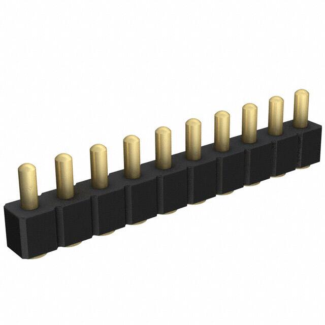 811-22-010-30-004101 CONN SPRING PISTON 10POS SMD