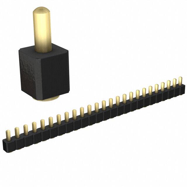 811-22-025-30-004101 CONN SPRING PISTON 25POS SMD