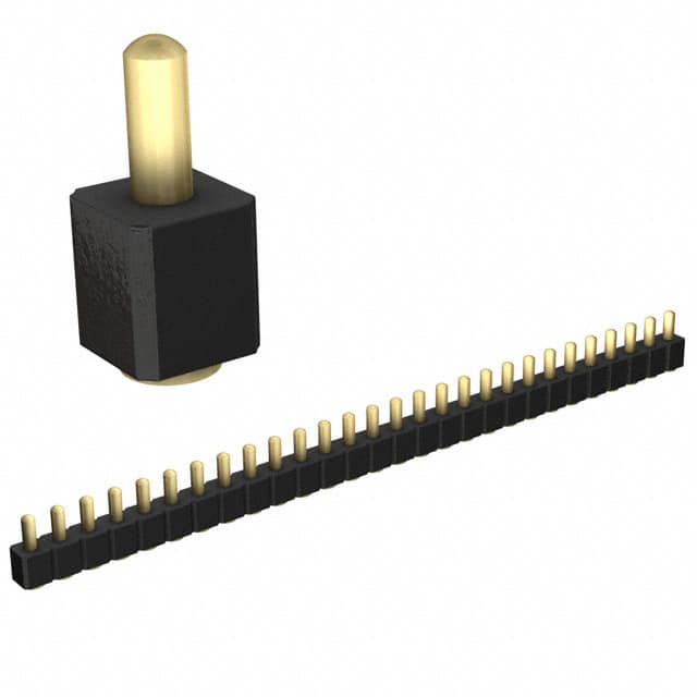 811-22-028-30-004101 CONN SPRING PISTON 28POS SMD