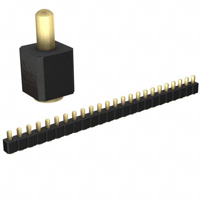 811-22-024-30-003101 CONN SPRING PISTON 24POS SMD