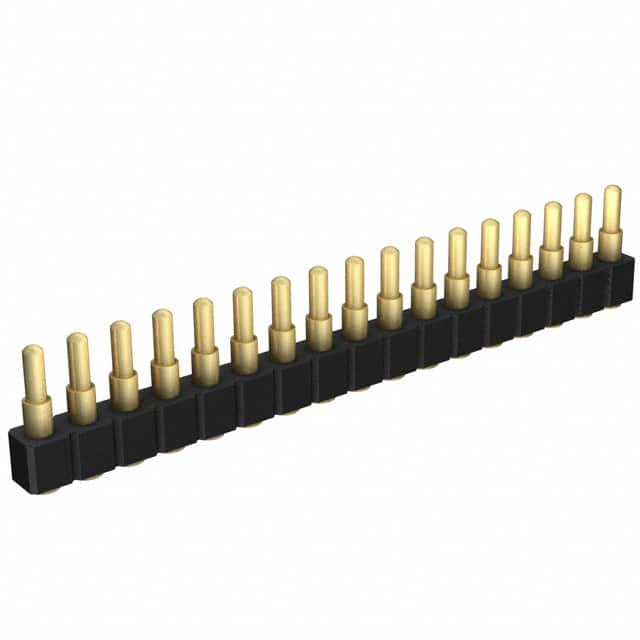 812-22-017-30-003101 CONN SPRING PISTON 17POS SMD