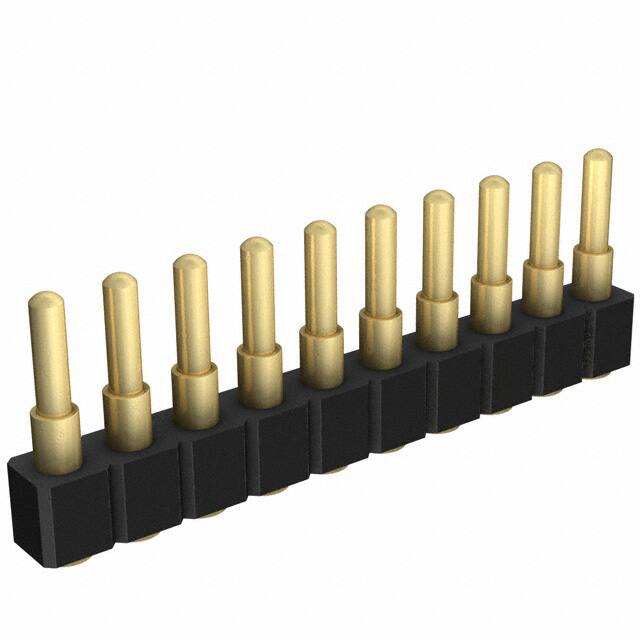 812-22-010-30-005101 CONN SPRING PISTON 10POS SMD