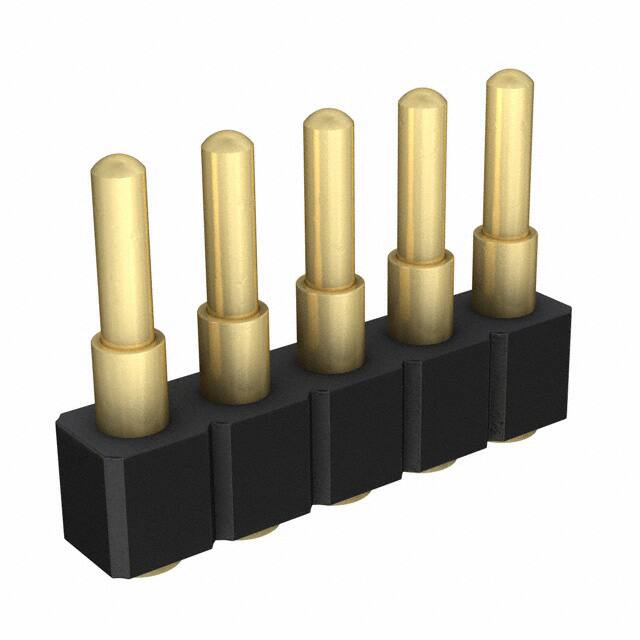 812-22-005-30-005101 CONN SPRING PISTON 5POS SMD