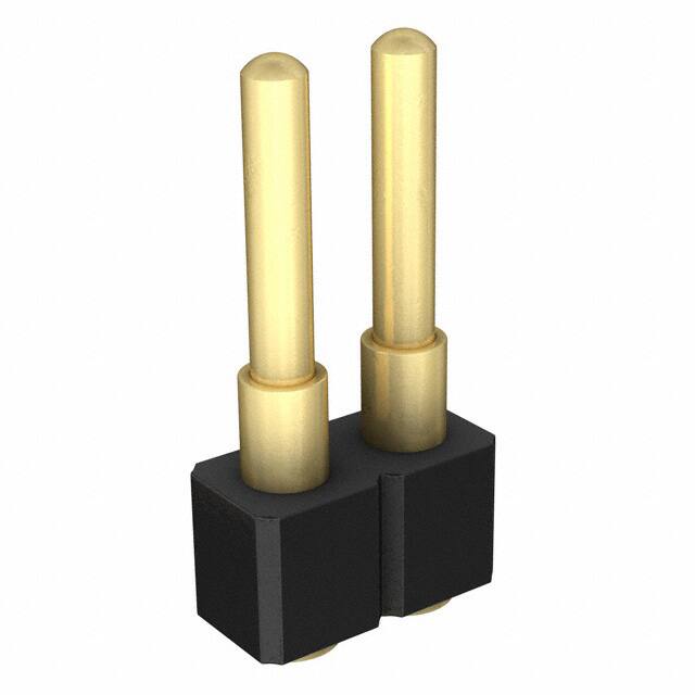 812-22-002-30-008101 CONN SPRING PISTON 2POS SMD