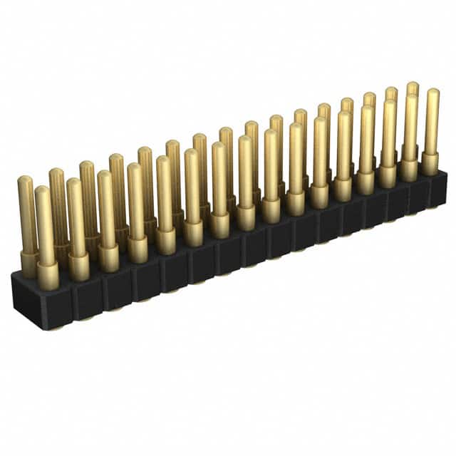 814-22-032-30-004101 CONN SPRING PISTON 32POS SMD
