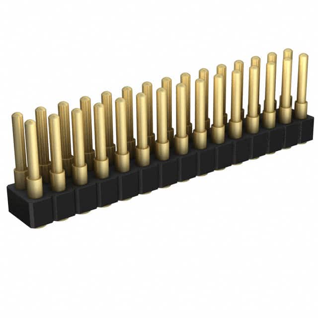 814-22-030-30-004101 CONN SPRING PISTON 30POS SMD