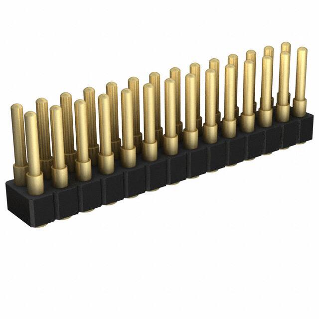814-22-028-30-004101 CONN SPRING PISTON 28POS SMD