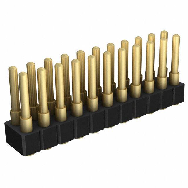 814-22-022-30-004101 CONN SPRING PISTON 22POS SMD