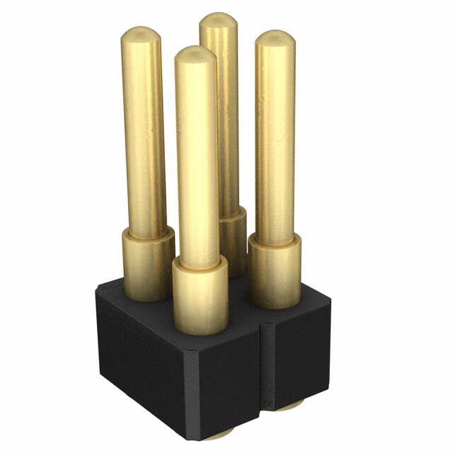 814-22-004-30-004101 CONN SPRING PISTON 4POS SMD