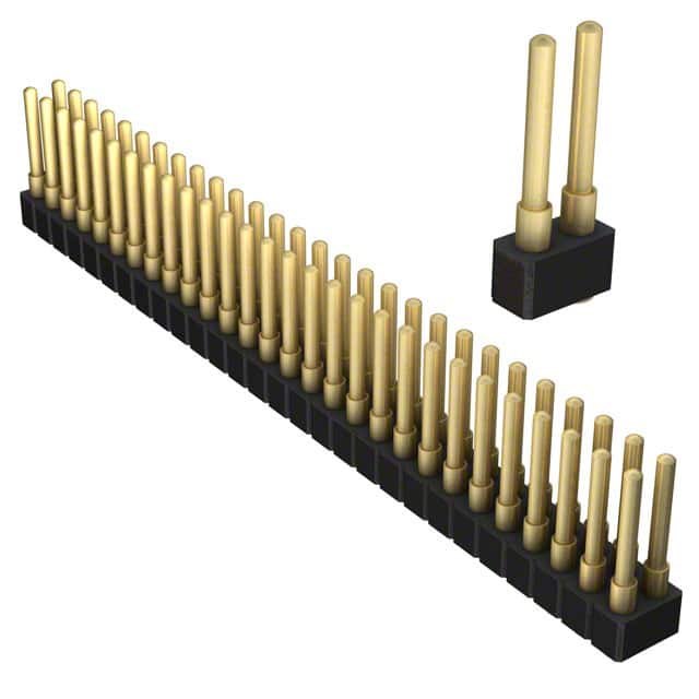 814-22-056-30-007101 CONN SPRING PISTON 56POS SMD