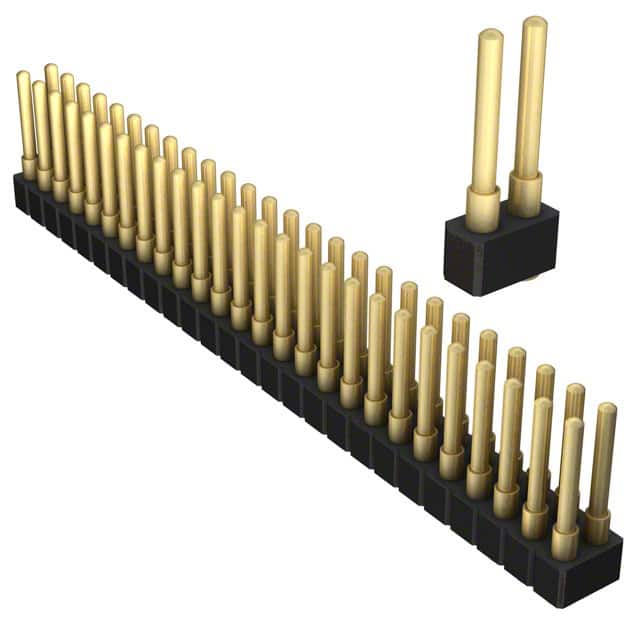 814-22-052-30-007101 CONN SPRING PISTON 52POS SMD