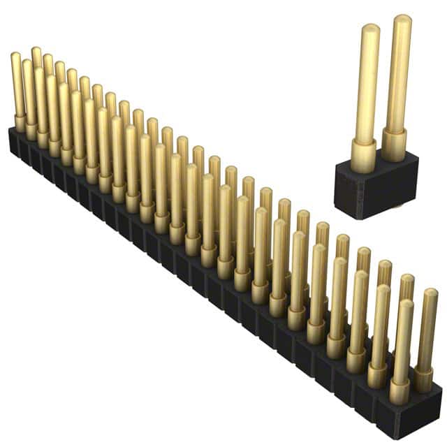 814-22-050-30-007101 CONN SPRING PISTON 50POS SMD