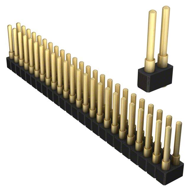 814-22-048-30-007101 CONN SPRING PISTON 48POS SMD